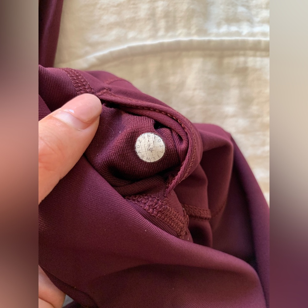 Lululemon Wunder Under Crop Dark Adobe - Size 4 - Picture 8 of 8